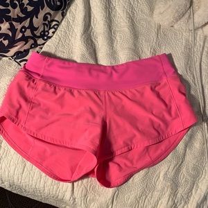 Dark prism pink speed up shorts 2.5 size 4